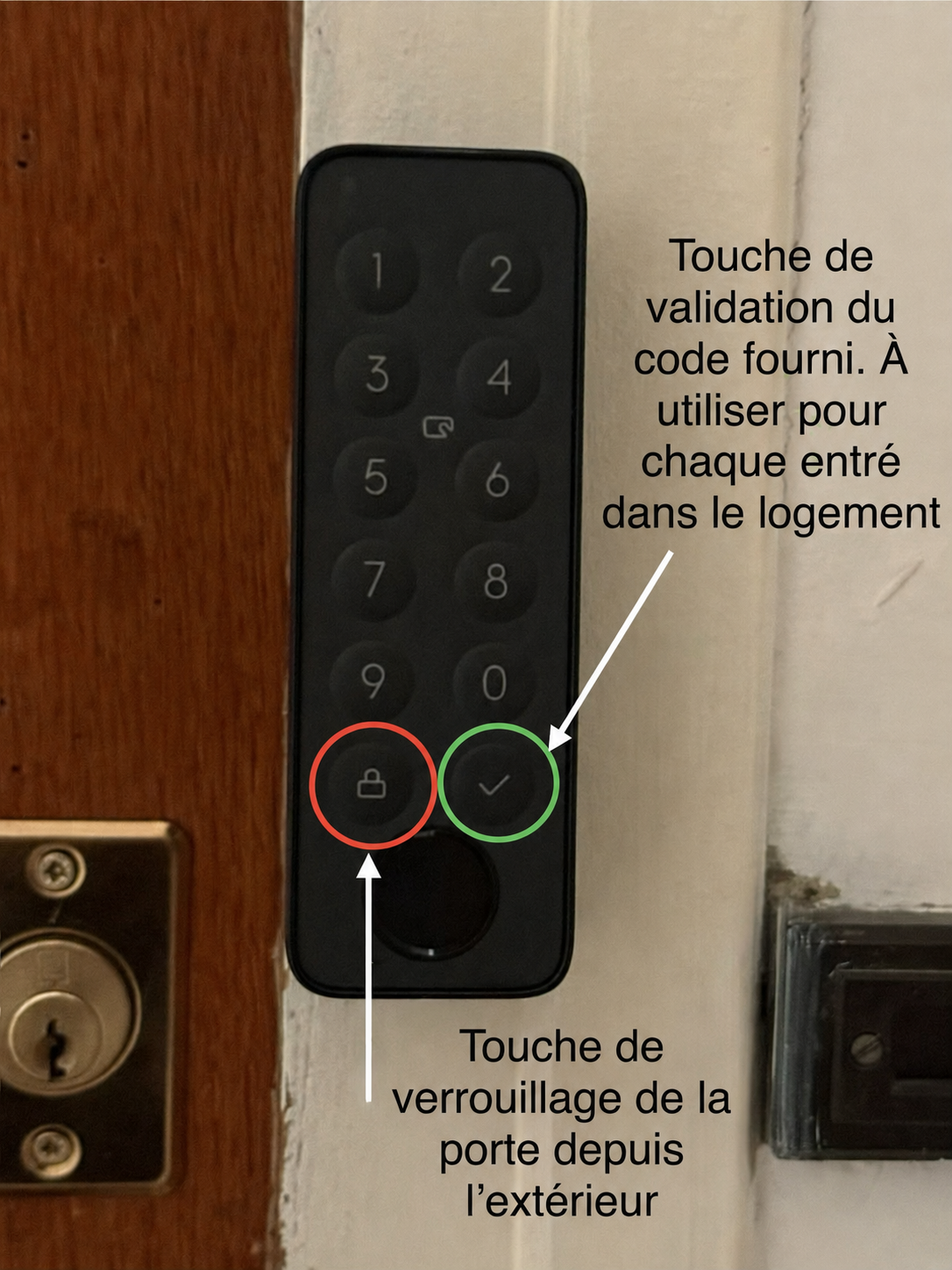 Clavier extérieur